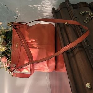 Coach 100% leather handbag